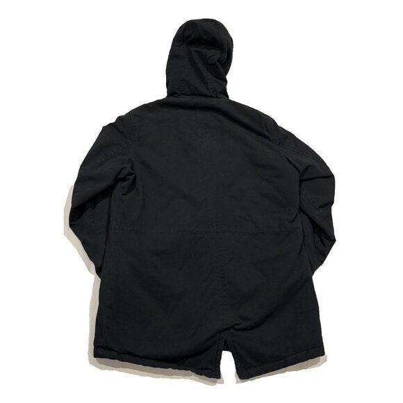 Simply Styled by Sears Black Parka Jacket Size Large L - Picture 2 of 7